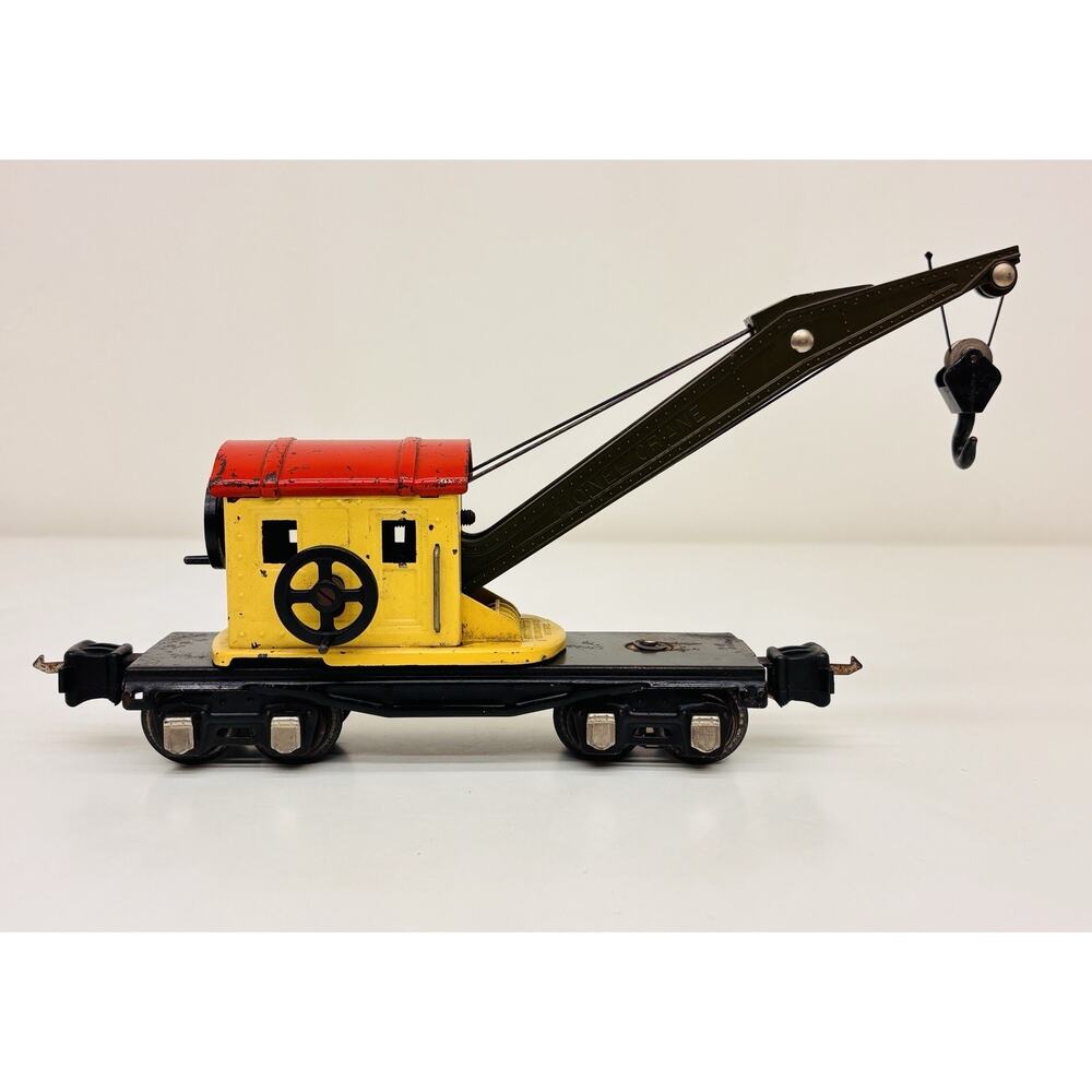 Lionel Prewar O 2660 Crane Car